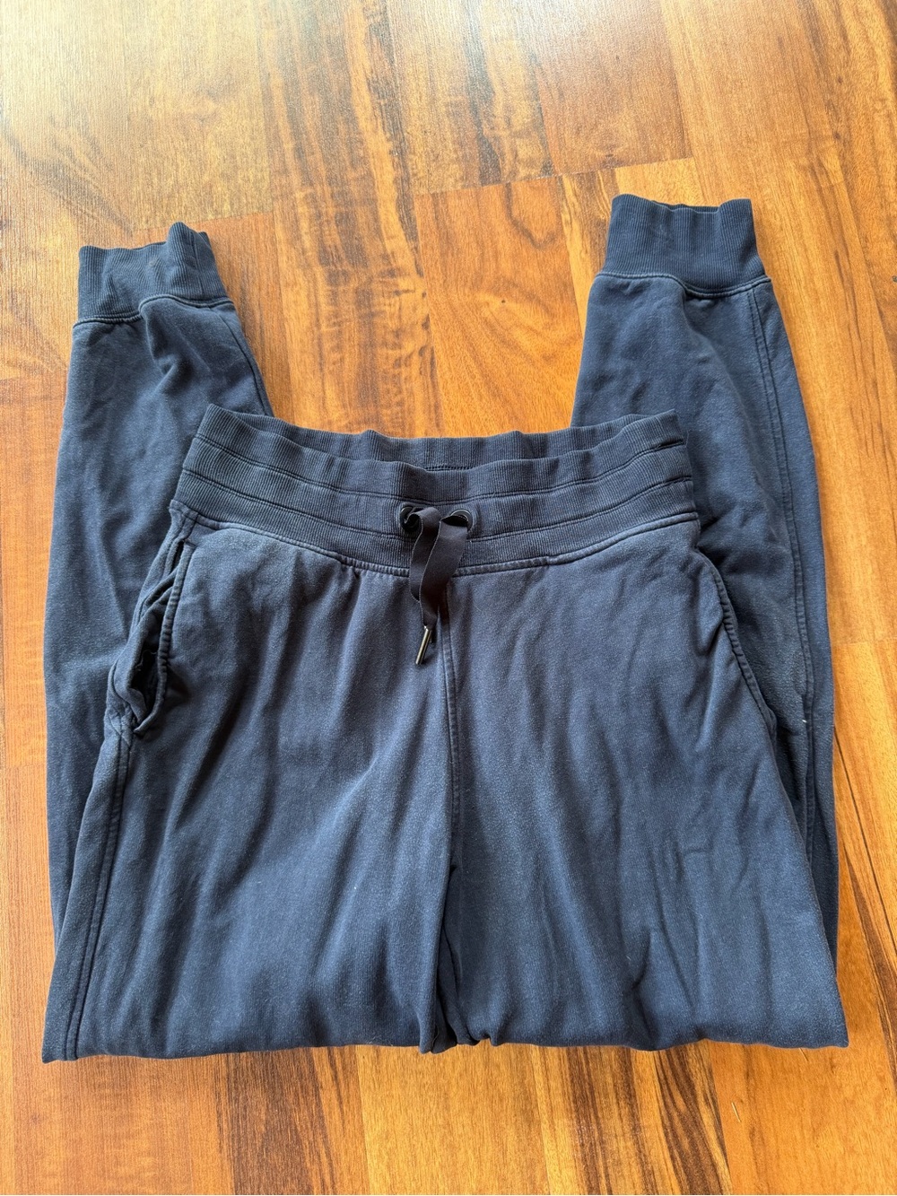 Athleta Women's Dark Navy Drawstring Jogger Sweatpants